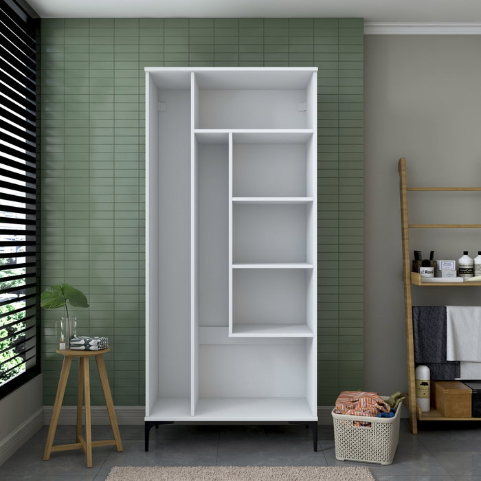 Hanah Home Mueble de baño Blanco KC104 - 4688